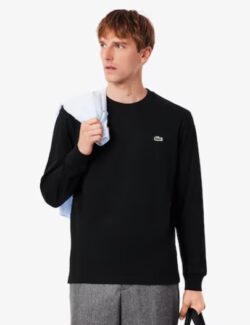 Lacoste- Camiseta azul marina de manga larga