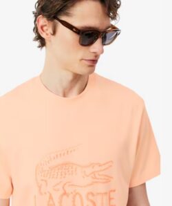 Lacoste- Camiseta coral