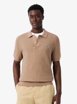 Lacoste- Polo marrón