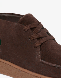 lacoste baseshot chukka marron
