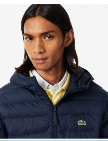 lacoste plumifero marino