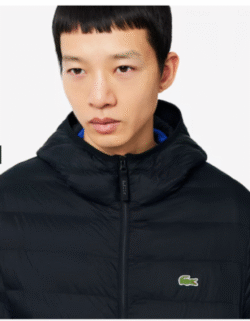 lacoste plumifero negro